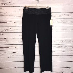 NWY Tangerine Black work out/yoga pants